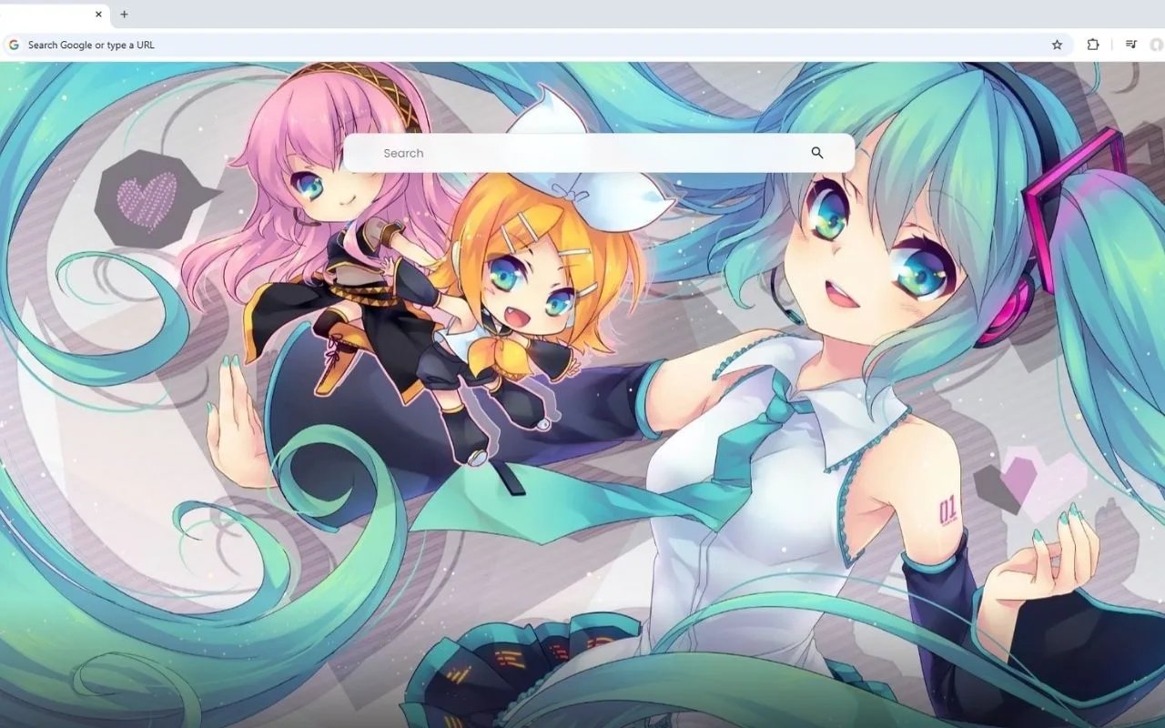 Miku Chibi Wallpaper