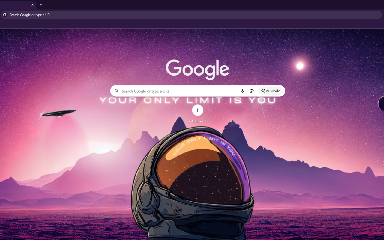 Astronaut Purple Aesthetic