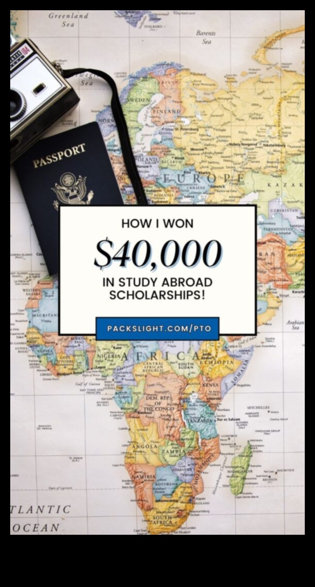 can you get a scholarship to study abroad