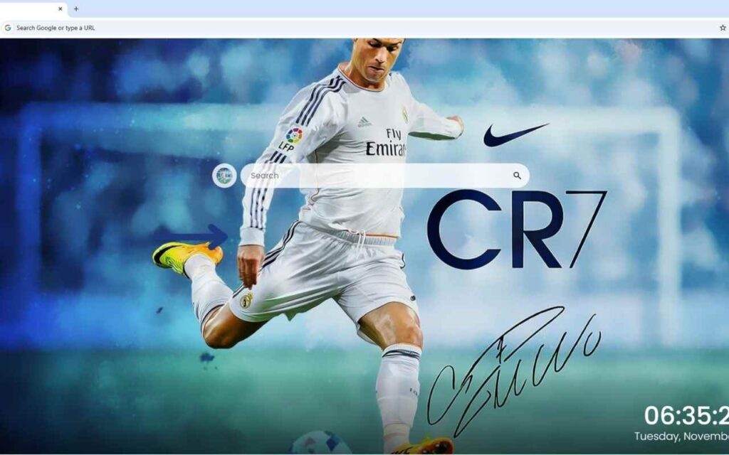 Cristiano Ronaldo HD Wallpapers New Tab