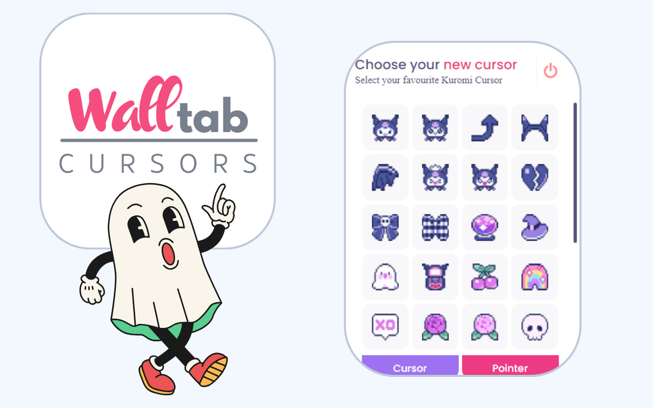 Kuromi Cursor for Chrome