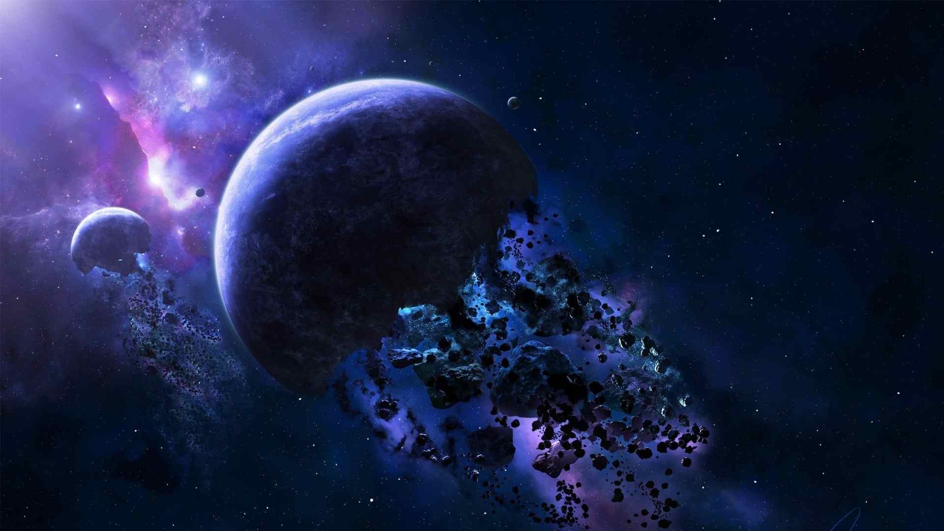 Destroyed Planet