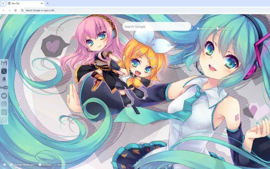 Miku Chibi Wallpaper