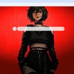 Goth Mikasa Live Wallpaper