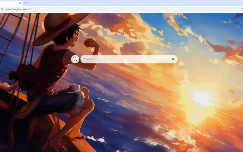 Luffy Sunset Live Wallpaper