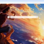 Luffy Sunset Live Wallpaper